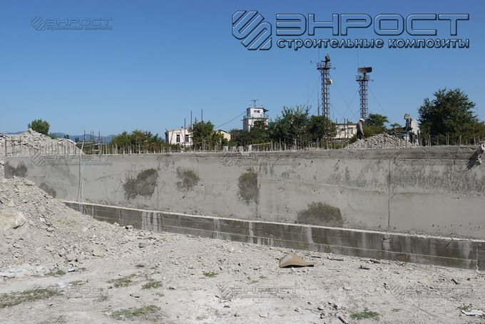 Применение стеклопластиковой арматуры "ROCKBAR" в фундаменте дома, г. Новороссийск